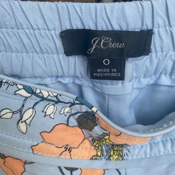 JCrew High-rise floral garden pant - Picture 6 of 6